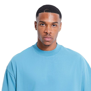 Camiseta de Cuello Redondo para Hombre, 100% Algodón, Corte Regular, Lavado Ácido, Antiarrugas, Antiretracción, Transpirable, Ecológica, Manga Corta - Product Image 2