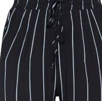 Pantalon cargo taille haute élastique uni avec fermeture éclair, longueur cheville, pour femme, respirant, en polyester/coton - Product Image 4