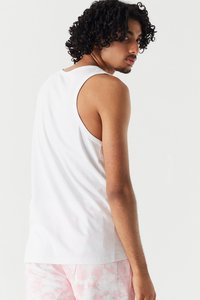 Camiseta sin mangas azul claro para hombre con estampado Fresh Vibes, diseño de cuello redondo, informal - Product Image 6