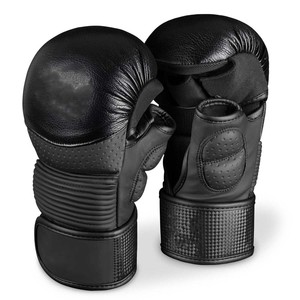 Guantes de MMA Duraderos, Ligeros y Ecológicos para Sparring y Movimientos Fluidos, Guantes Ergonómicos de Cuero para Grappling - Product Image 2
