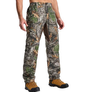 Pantalones de Caza Camuflados para Hombre, Resistentes al Agua, con Acabado Silencioso, 6 Bolsillos Utilitarios, Ligeros y Transpirables para Actividades al Aire Libre - Product Image 1