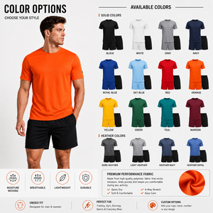 High Quality Printed Eco-Friendly Men's Adult Soccer Shirts 100% Polyester Fabric Short Sleeve Training Maillot De Foot - Product Image 3