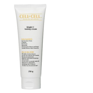 Crème éclaircissante pour le visage, K-Beauty coréenne, Selbaisel Bright C Toning Cream 250ml, Fabriqué en Corée, produits de soin de la peau - Product Image 1