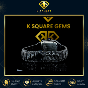 Venta Exclusiva Reloj de Lujo Cuadrado Analógico de Acero Inoxidable Automático de Cuarzo VVS Resistente al Agua con Cristal de Zafiro y Correa de Acero Inoxidable - Product Image 4