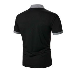 Polo homme à prix d'usine, polo de golf uni à manches courtes pour hommes exigeants, à prix de gros - Product Image 2