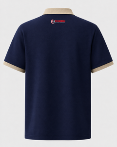 เสื้อกอล์ฟผู้ชายไซส์ใหญ่ พิมพ์โลโก้ได้ แขนสั้น ผ้าฝ้าย ติดกระดุม แห้งเร็ว สวมใส่สบาย ระบายอากาศดี เป็นมิตรกับสิ่งแวดล้อม แบบเป็นทางการ - Product Image 3
