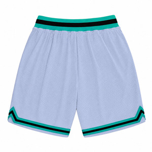 Shorts de basket-ball vintage personnalisés en mesh pour hommes, uniformes d'équipe, fabricant et fournisseur de vêtements de sport OEM ODM, nouveaux modèles personnalisés pour jeunes, dernières tendances - Product Image 2