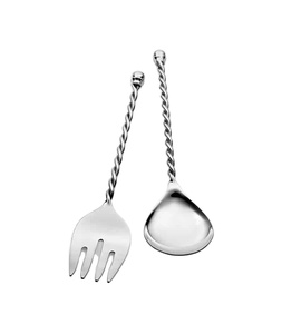 Suministro Directo de Fábrica, Precio Bajo de Mercado, Cubiertos Planos de Acero Inoxidable SS304 con Acabado Espejo, Estilo Vintage, Aptos para Uso en Bodas y Hoteles, Seguros para Alimentos y Sostenibles - Product Image 1