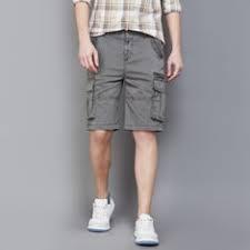 Men's Classic Cotton Twill <b>Cargo</b> Shorts - Heavy-Duty Relaxed Fit <b>Work</b> Shorts with Multi-Pocket Utility Design - Product Image 3