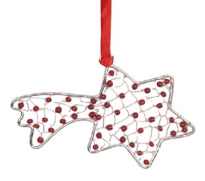 Factory <b>Direct</b> <b>Beaded</b> Waterproof Handmade Durable Modern Style Christmas Hanging Ornament for Home Decor - Product Image 2
