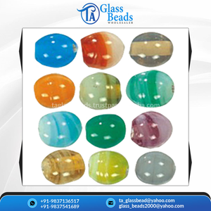Handmade <b>Silver</b> Foiled Glass <b>Beads</b> Assorted Mixed Shapes Frosted Spacer <b>Beads</b> Pack for Fashion Jewelry and Crafts - Product Image 3