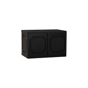 Meuble de rangement pour chaussures d'extérieur, gris et noir, pour entrée et couloir - Product Image 3