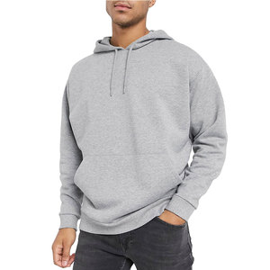 Sweat-shirt à capuche surdimensionné personnalisé, style streetwear, coupe ample, pull à capuche - Product Image 1