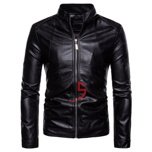 New Arrival Design Color Block Men's Genuine Leather <b>Jacket</b> Custom Eco Friendly Premium Quality <b>Waterproof</b> Breathable Windproof - Product Image 4