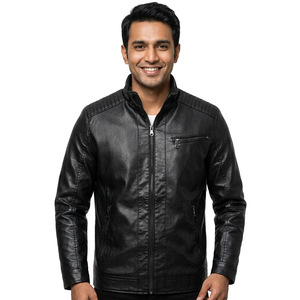 High Demanded Product <b>Mens</b> Fashion Leather Jacket Best Supplier Winter Wear <b>Men</b> Fashion Leather jacket for <b>men</b> - Product Image 1