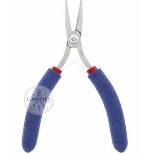 Pince à bec semi-plat semi-pointu, outil de précision pour la fabrication de bijoux, outil manuel professionnel en acier inoxydable de haute qualité et léger - Product Image 3