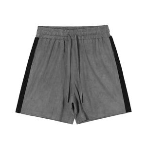 Nouveau produit personnalisé 260Gsm ample décontracté cinq cents Shorts pour hommes Gym course entraînement grande taille hommes Shorts - Product Image 1