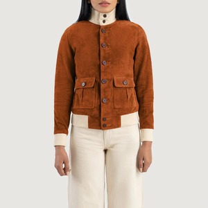 <b>Women</b> <b>Suede</b> Biker <b>Jacket</b> Premium Faux Leather Coat Custom Design Fashion Outerwear Wholesale Supplier - Product Image 1