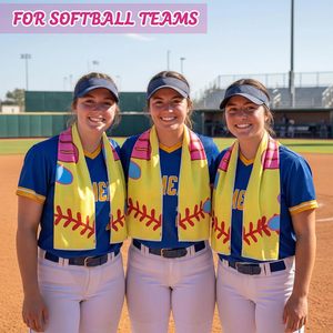 Custom Baseball Team <b>Towels</b> Sublimation Printed Sports Rally <b>Towels</b> Personalized Team Logo Name <b>Towels</b> Bulk Wholesale OEM ODM Cu - Product Image 3