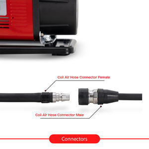 Roadpower Dual Cylinder 12V Heavy-Duty Metal Car Air <b>Compressor</b> Portable <b>Inflator</b> with Digital Pressure Gauge (RP-COM-958) - Product Image 5
