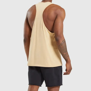 เสื้อแขนกุดคอกลมสำหรับผู้ชายเสื้อกล้ามสำหรับใส่เล่นฟิตเนสคอกลมออกแบบได้ตามต้องการสีสันใหม่ล่าสุดผลิตในปากีสถาน - Product Image 2