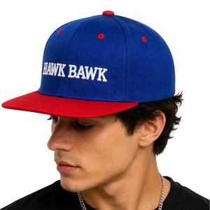 Gorra Snapback Unisex de Algodón Suave, Malla Trasera de Primera Calidad, Visera Plana Ajustable, Logotipo Bordado, Gorra Snapback Personalizada - Product Image 2