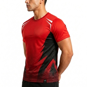 T-shirt tendance pour homme, coupe classique, sublimation, couleurs personnalisées, logo personnalisé, séchage rapide, respirant, tissu en toile résistant - Product Image 6