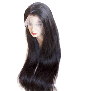 Descubra la belleza atemporal con las pelucas de cabello humano negro, que ofrecen una longitud elegante, un color intenso y una comodidad de uso excepcional. - Product Image 5