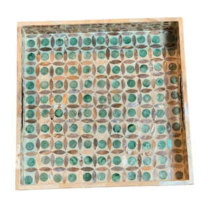 ถาดเสิร์ฟอาหารฝังมุกสำหรับงานฝีมือที่ยั่งยืนสำหรับการจัดเก็บ - Product Image 1