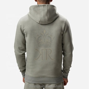 High Quality Heavyweight Cotton Hoodie and Sweatpants Set Plain Blank Unisex Custom Sport Fleece <b>Mens</b> Sweatsuits Tracksuit Set - Product Image 3