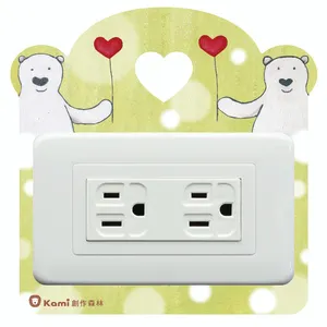 customized colorful die cut switch sticker for store decoration