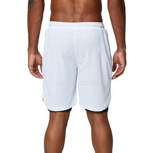 Hot Sale Solid Casual <b>Mid</b> Waist Lightweight Men's Fleece Shorts Breathable Eco-Friendly Quick Dry Loose Fit Best Selling - Product Image 3