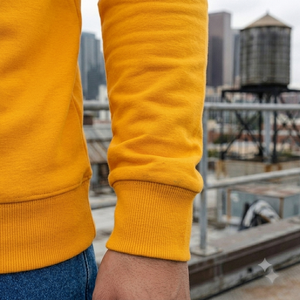 Sudadera con Capucha para Hombre, 100% Algodón, Estampado Naranja, con Serigrafía y Bordado 3D, Tejido de 370g, Personalizable - Product Image 5