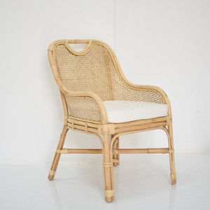 Natural rattan <b>chair</b> mid century style <b>cane</b> <b>chairs</b> cheapest price dining area living room furniture - Product Image 3