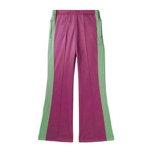 Pantalones de chándal para hombre con rayas laterales rectas, de pierna ancha, estilo jogger acampanado, con diseño apilado, tallas grandes, colección de invierno - Product Image 5