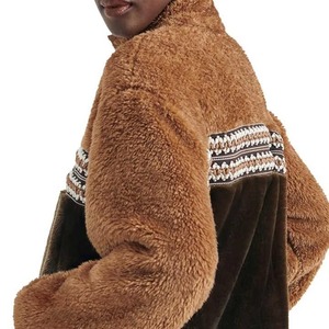 Chaqueta de Forro Polar Casual de Invierno para Mujer de la Mejor Calidad, Chaqueta de Forro Polar Personalizada - Product Image 3