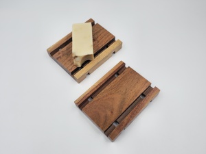 ที่วางสบู่ไม้รูปทรงสี่เหลี่ยมผืนผ้าที่เป็นมิตรกับสิ่งแวดล้อม - Product Image 3