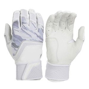 Gants de frappe de baseball unisexes en bois de qualité supérieure fabriqués au Pakistan, motif uni, respirants, durables, logo personnalisé - Product Image 1