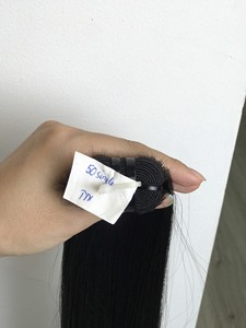 มัดผมมนุษย์จากเวียดนาม100% บริสุทธิ์ยังไม่ผ่านกระบวนการสำหรับผมมนุษย์ - Product Image 5
