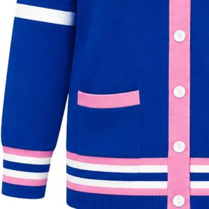 เสื้อคาร์ดิแกนถักพรีเมียมสำหรับผู้หญิง แจ็ค จิล แขนยาว สวมใส่สบาย เนื้อผ้านุ่ม แฟชั่นฤดูหนาว กระดุมติด คอวี - Product Image 6