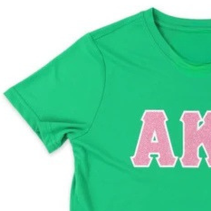   Camiseta Deportiva de Manga Corta para Mujer, con Brillo Verde, Secado Rápido, Diseño Gráfico Brillante, Transpirable - Product Image 3