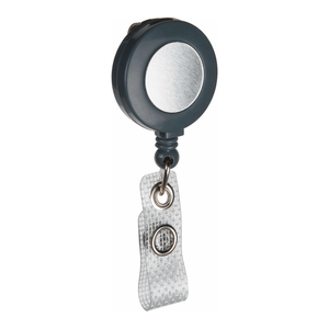 Porte-badge Brady Gray en ABS PVC pour cartes d'identité, cartes d'accès et étiquettes nominatives - Product Image 3