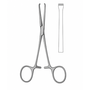 Pinzas de agarre intestinal y tejidual Allis para niños, instrumentos de acero inoxidable de primera calidad - Product Image 1