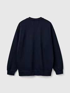 Sudaderas de Cuello Redondo Lisas 100% Algodón, Sudaderas con Logotipo Personalizado Estampado, Sudaderas Extra Grandes de Manga Larga para Hombre - Product Image 3