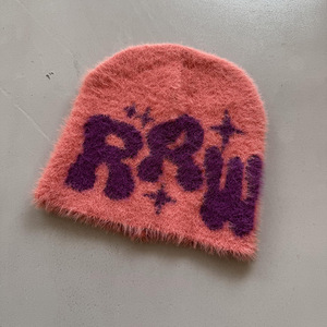 High Quality Mohair Adjustable Casual <b>Winter</b> Beanie <b>Cap</b> with Custom Logo Cartoon Character for Outdoor Travel - Product Image 6