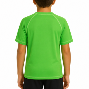 Kids Pool Beach Shirts for <b>Boys</b> Stretch Comfortable Swimwear Apparel <b>Boys</b> Quick Dry Water Sports T Shirt Soft Lightweight Shirts - Product Image 1