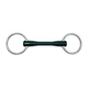 Bocado de Goma de Alta Calidad con Anillo Suelto, Suave y Resistente, para Caballos Jóvenes y Ponis, Fabricante de Equipo Ecuestre OEM - Product Image 1