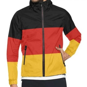 Advertising New Design Windbreaker Customized <b>Long</b> Sleeve Zipper Up Windbreaker <b>Jackets</b> With Logo Printing - Product Image 4