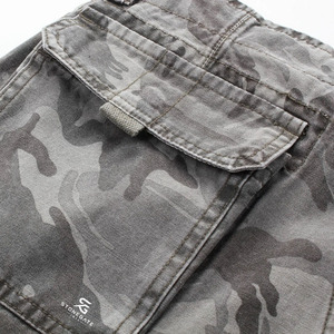 Pantalones Cortos de Mezclilla Lavados para Hombre, Corte Recto, Cintura Alta, 100% Algodón, Estilo Casual Urbano, con Bolsillos, Verano 2026 - Product Image 5