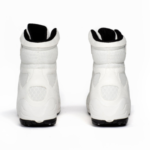 Chaussures de sport montantes pour hommes, personnalisées, imprimées et brodées, en PU, respirantes, légères et antidérapantes, pour la lutte et la boxe, vente en gros - Product Image 4